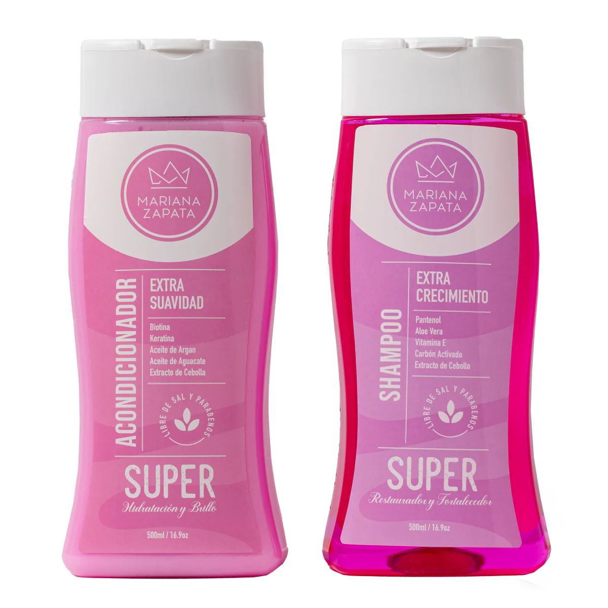 Kit Shampoo y Acondicionador - Mariana Zapata